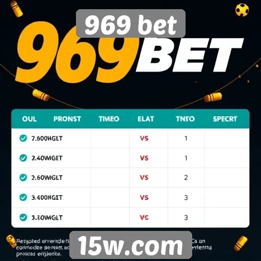 Promoções e bônus oferecidos pela 969 bet